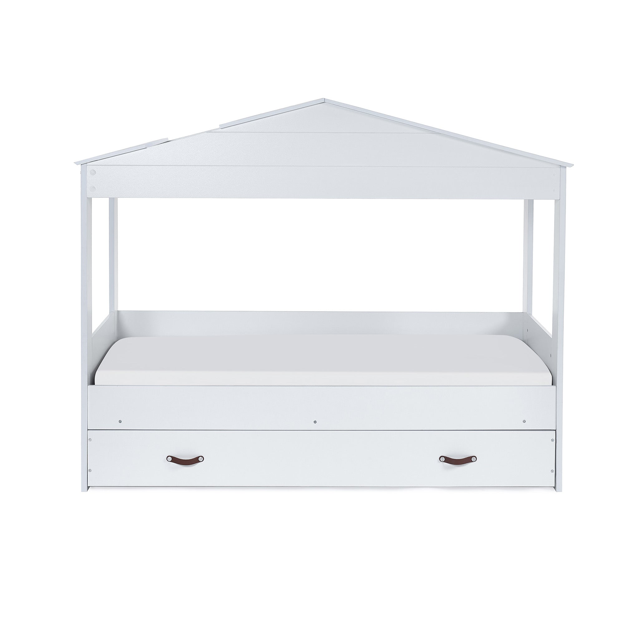 Hut House Low Sleeper Bed with Storage